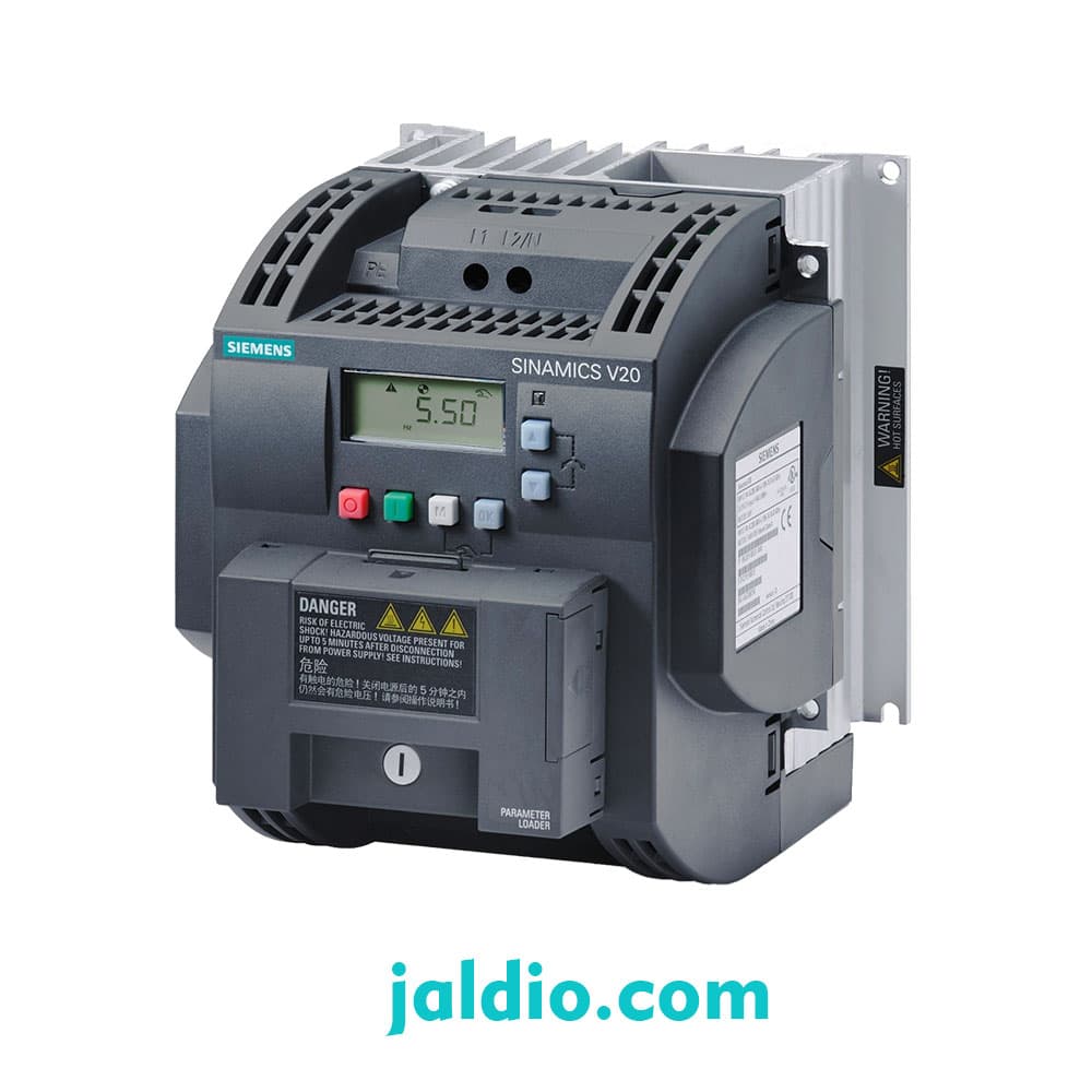 اینورتر سه فاز زیمنس Siemens V20 توان 18.5KW کد 6SL3210-5BE31-8UV0