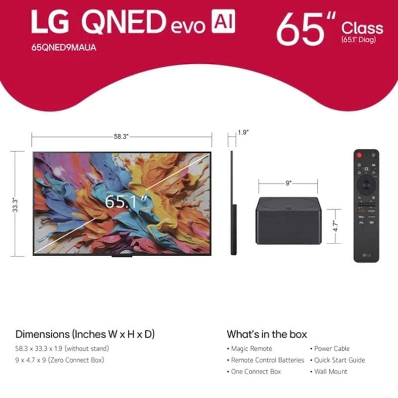 تلویزیون ال جی 86 اینچ مدل 86QNED9M — تصویر ۶