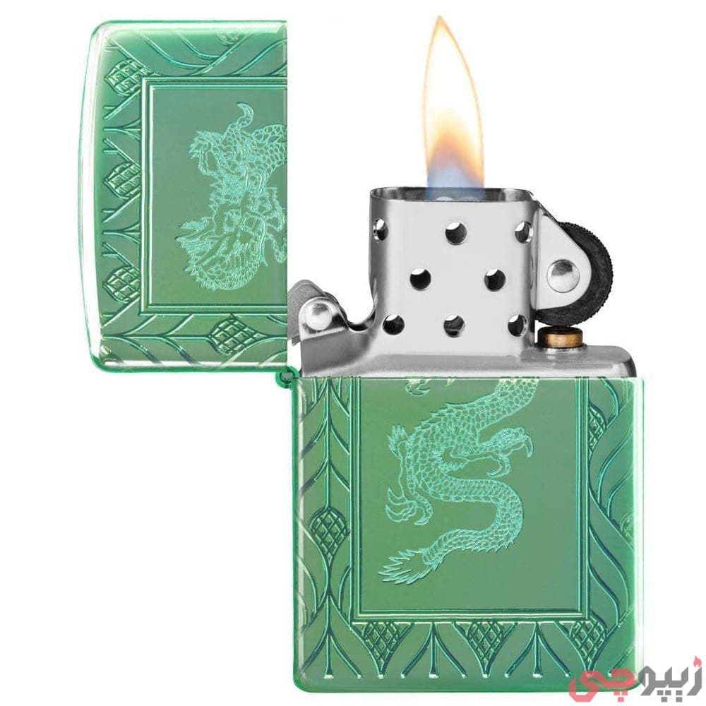 فندک زیپو اصل کد 49054 – Original Zippo Elegant Dragon Design — تصویر ۳