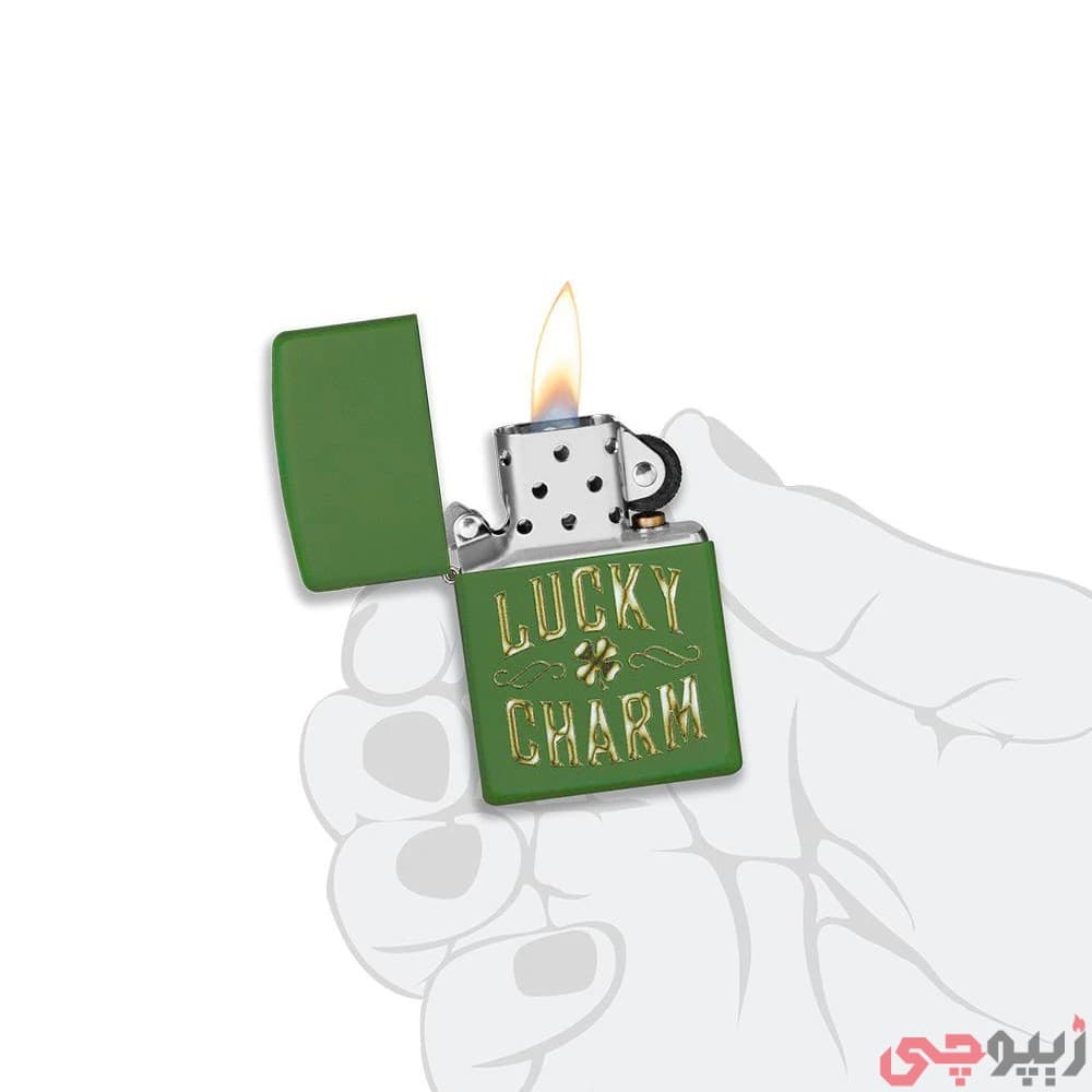 فندک زیپو اصل کد 49138 – Original Zippo Lucky Charm Deisgn — تصویر ۴