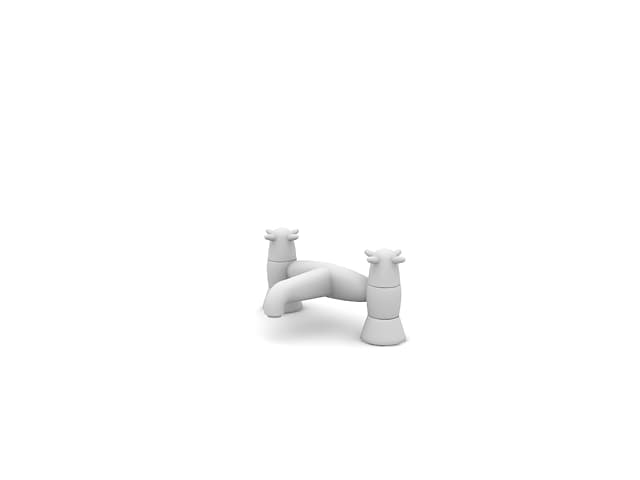 دانلود آبجکت تری‌دی‌مکس شیر آب سرویس بهداشتی مدل Faucet-3