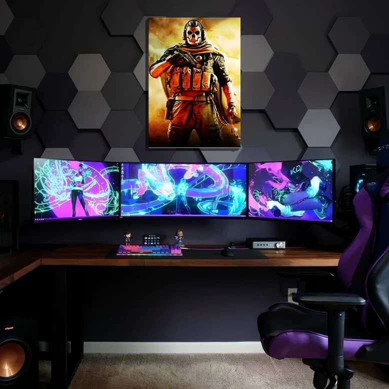 متال پوستر بازی کال آف دیوتی Call of Duty با کد G-34 — تصویر ۲