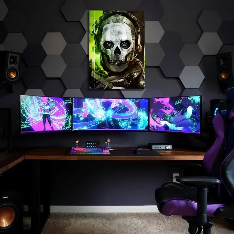 متال پوستر بازی کال آف دیوتی Call of Duty با کد G-32 — تصویر ۲