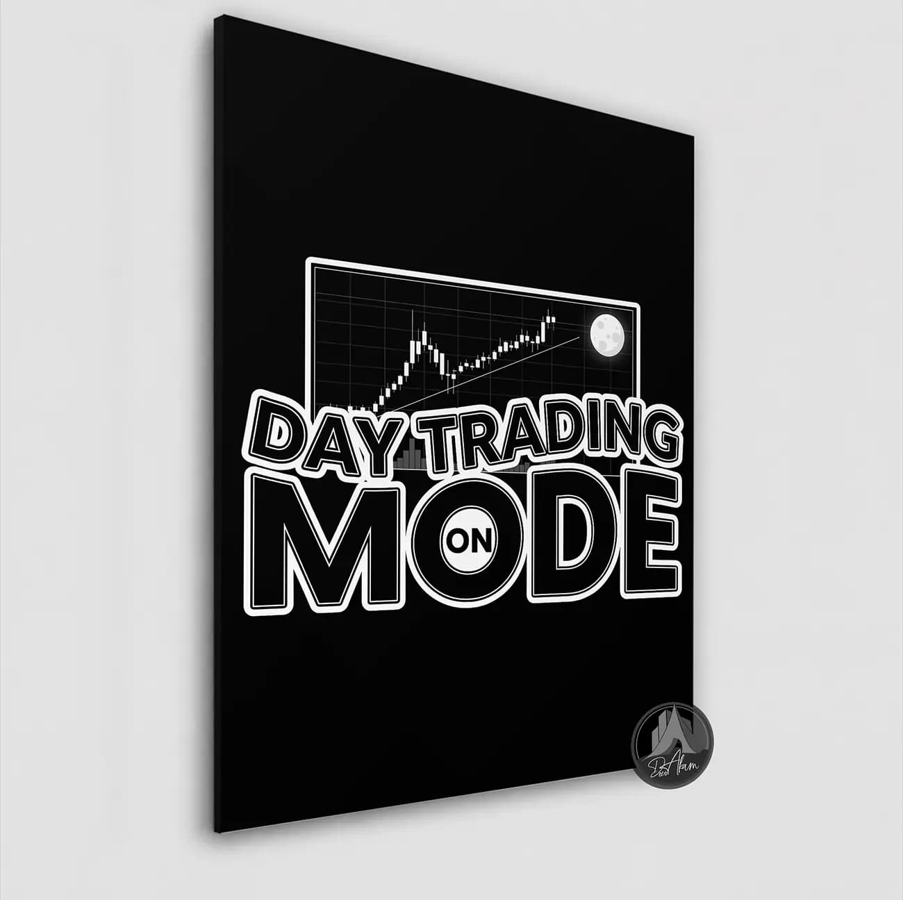 تابلو ترید Day Trading Mode کد DA-(1403) | دکور معاملهگری — تصویر ۸