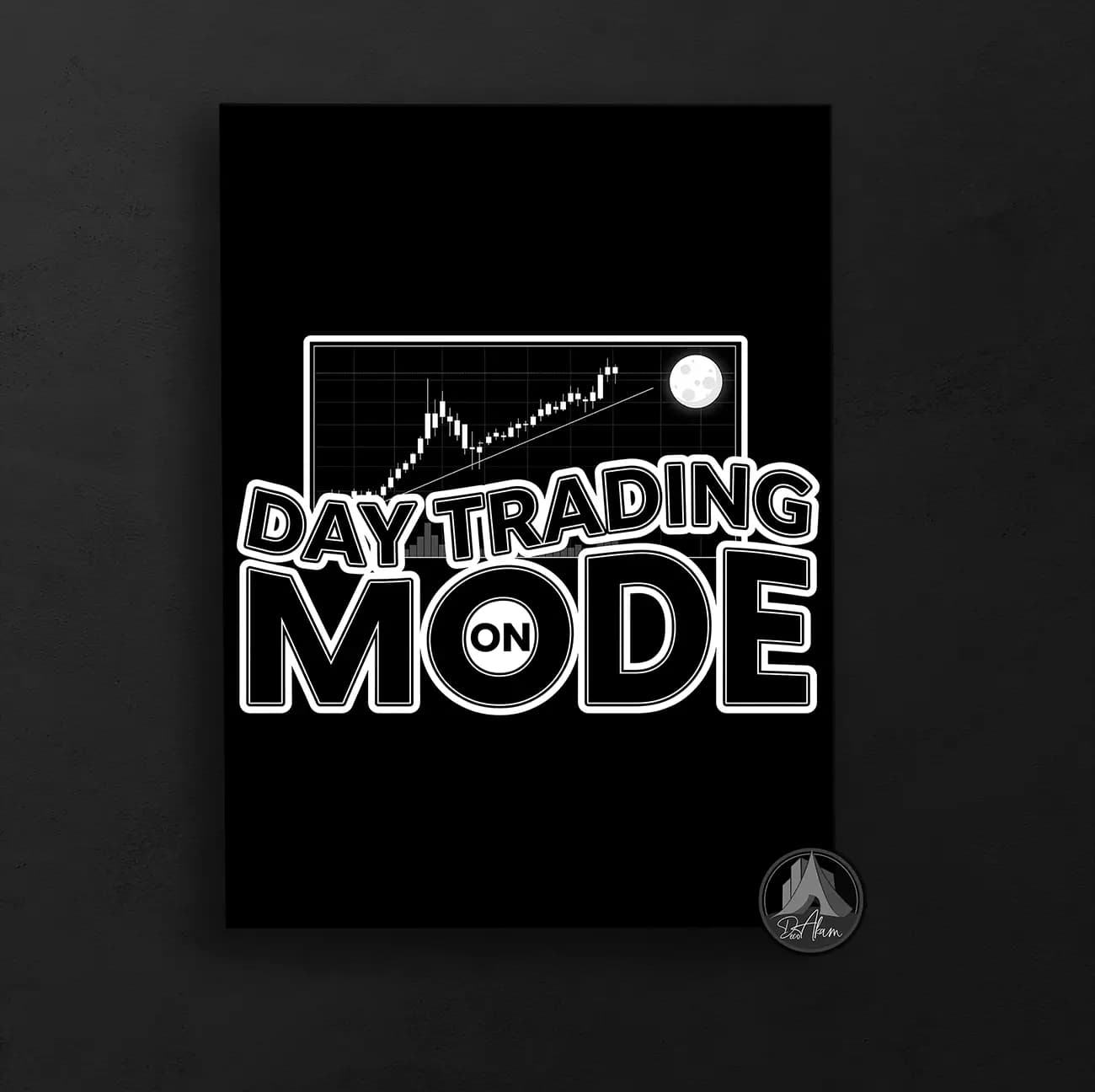 تابلو ترید Day Trading Mode کد DA-(1403) | دکور معاملهگری — تصویر ۶