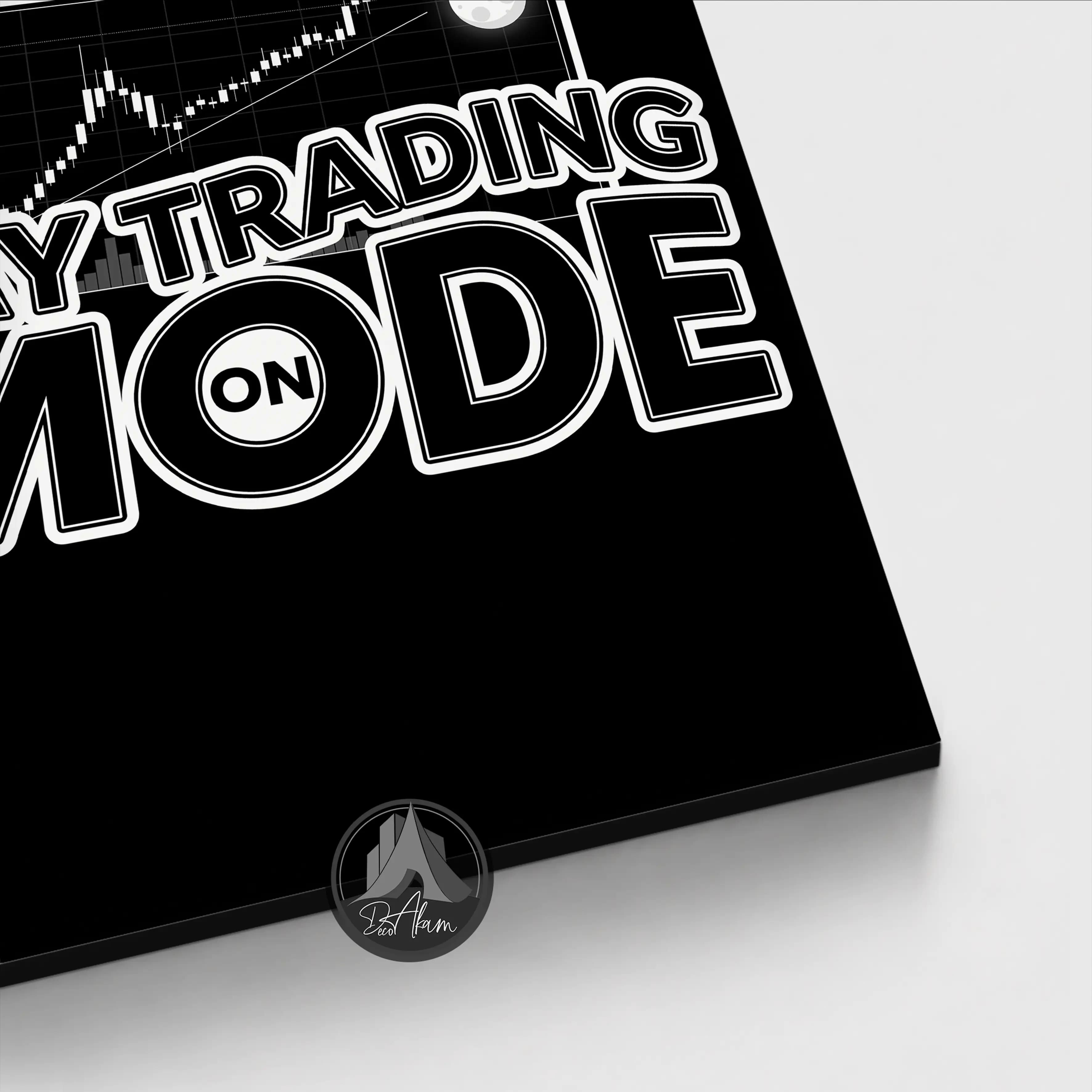 تابلو ترید Day Trading Mode کد DA-(1403) | دکور معاملهگری — تصویر ۲