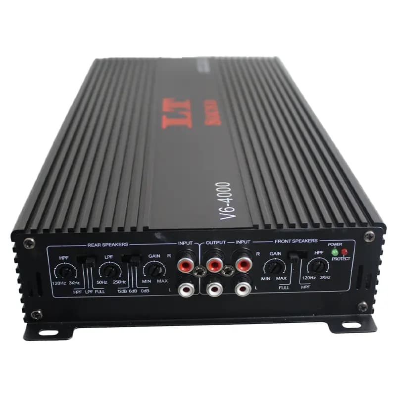 آمپلی فایر LT SOUND مدل V6-4000 چهار کانال 100 وات — تصویر ۲