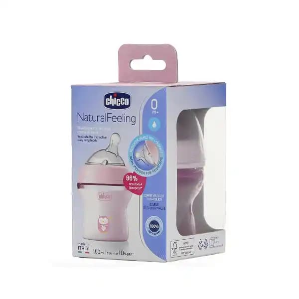 شیشه شیر 150 میل کودک برند چیکو CHICCO — تصویر ۲