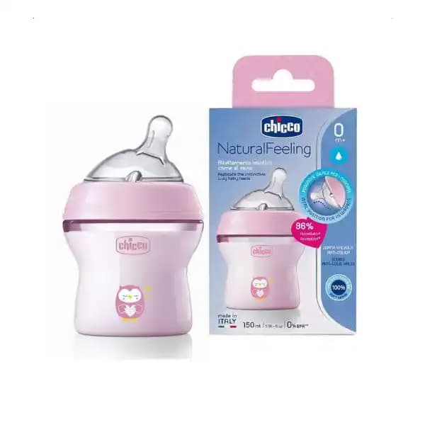 شیشه شیر 150 میل کودک برند چیکو CHICCO
