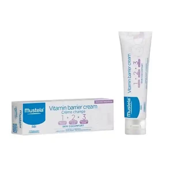 کرم محافظ پوست ویتامینه کودک موستلا mustela