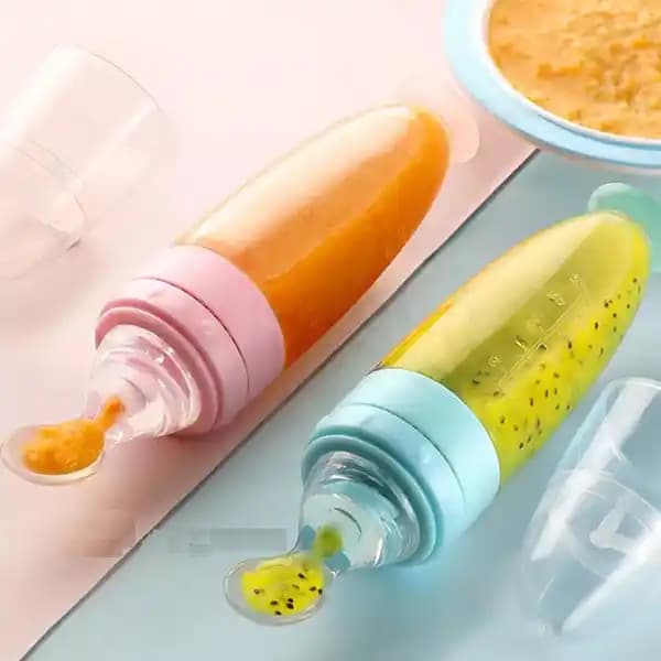 قاشق سرلاک خوری پایه چسبی چیکو chicco