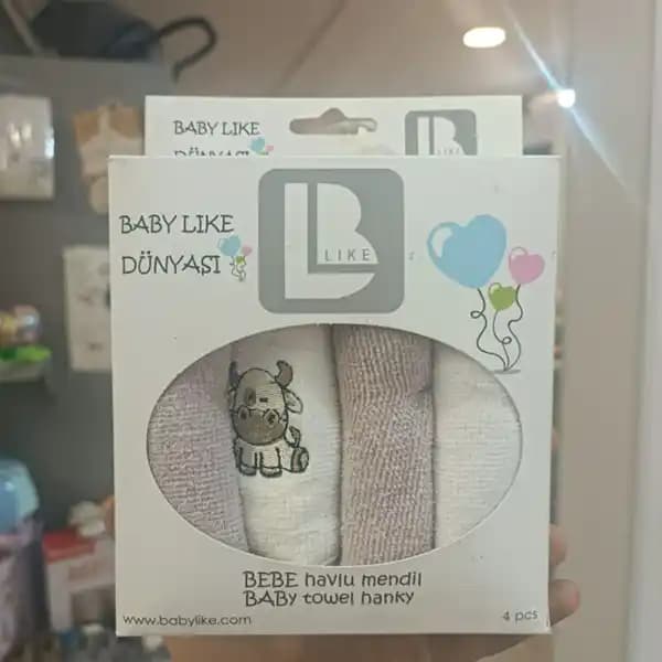 خشکن های 4 عددی نوزاد BABY LIKE