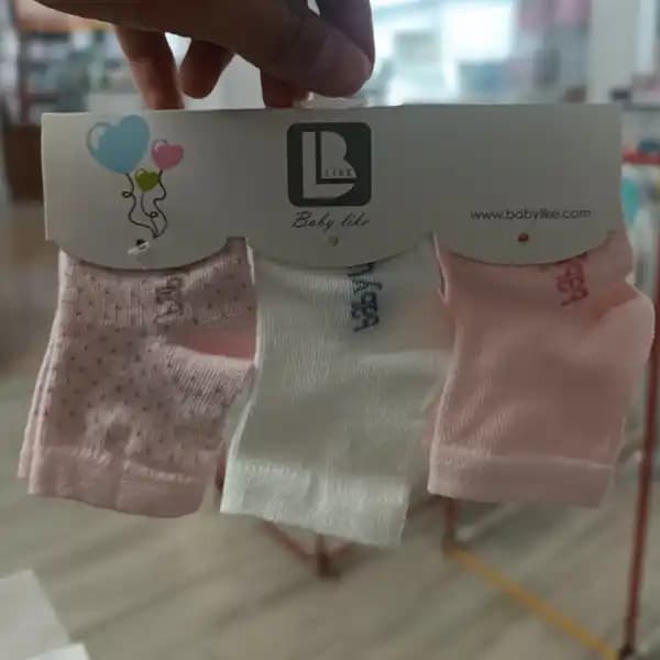 ست 3 عددی جوراب نوزاد Babylike — تصویر ۶