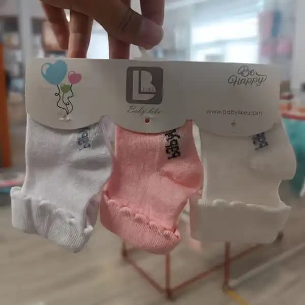 ست 3 عددی جوراب نوزاد Babylike — تصویر ۵