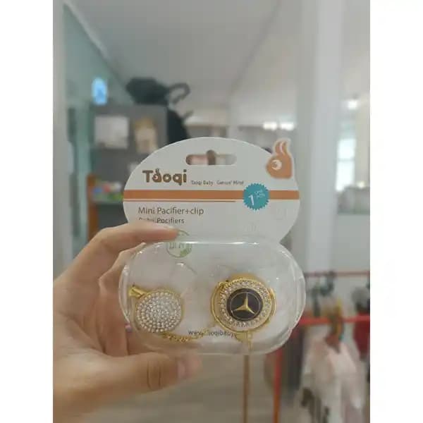 پستانک نوزاد همراه با بند پستانک TAOQI
