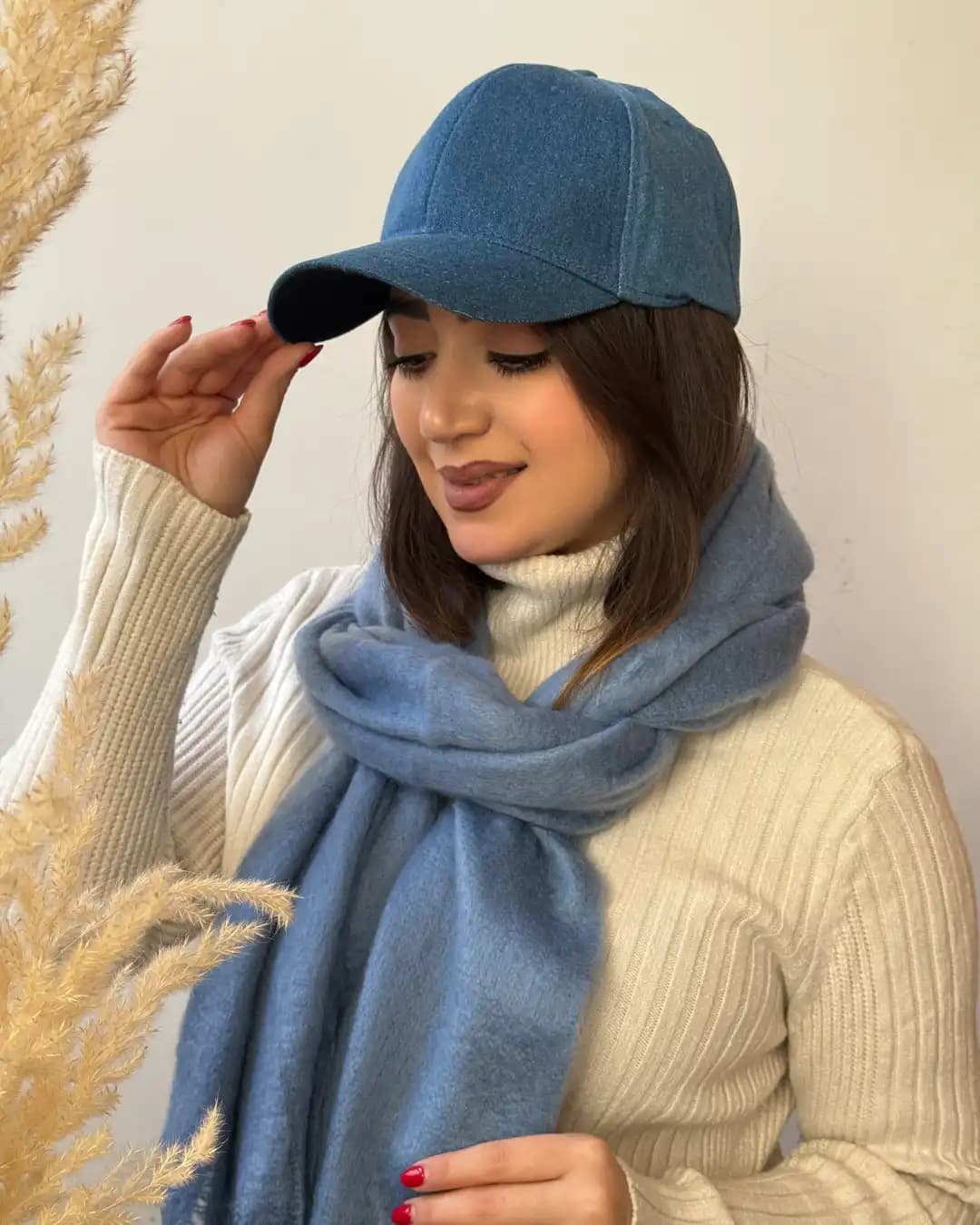 کلاه کپ جین ترندی 28385 — تصویر ۲