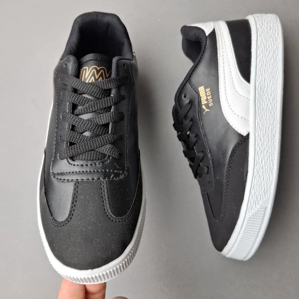 کتونی پوما زنانه (puma) مشکی سفید — تصویر ۳