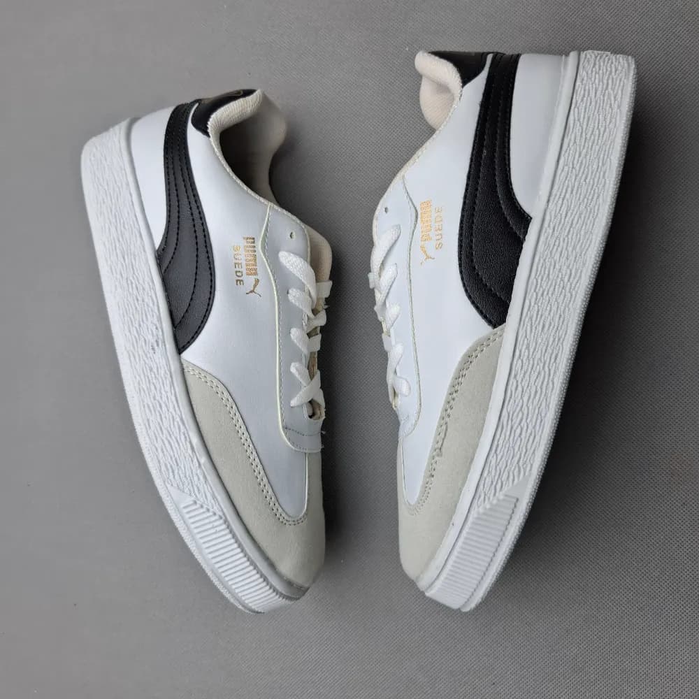 کتونی پوما زنانه(puma)سفید مشکی — تصویر ۳