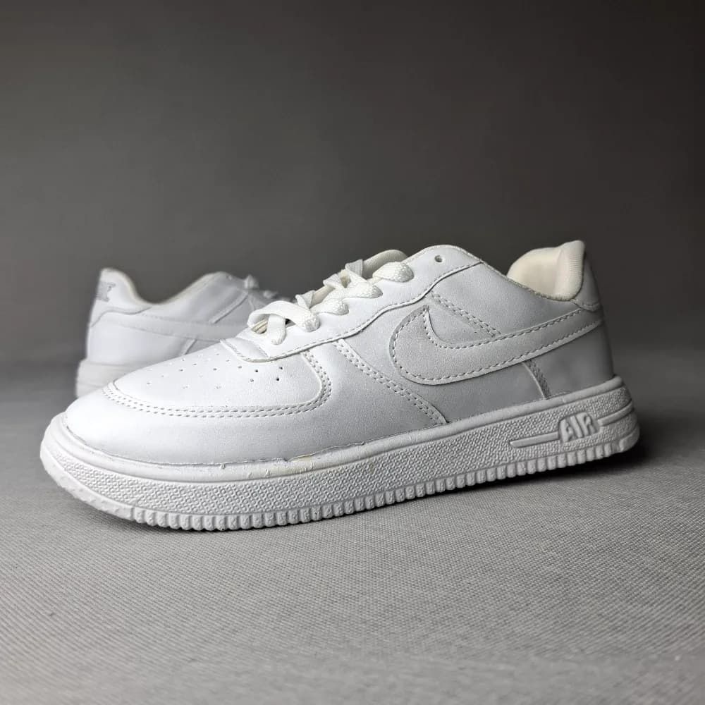 کتونی نایک ایر فورس مردانه و زنانه(nike air)سفید lv2