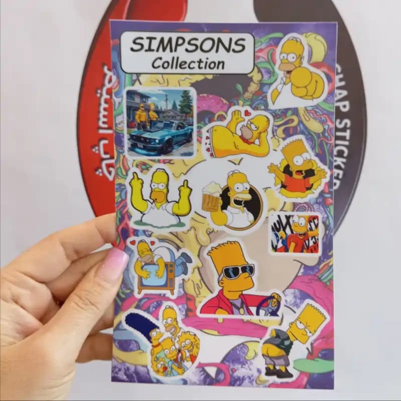 پک استیکر سیمپسون ها – SIMPSONS