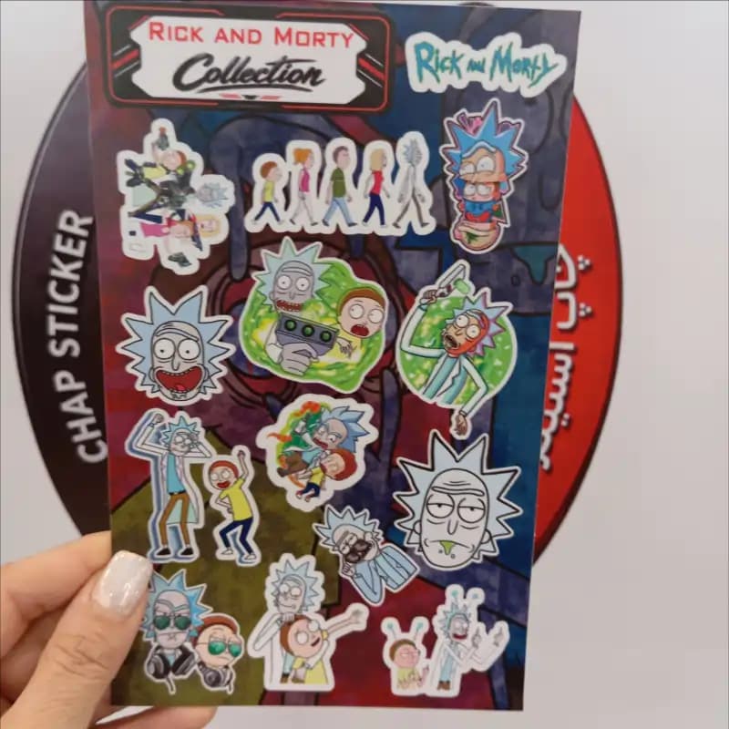 پک استیکر ریک و مورتی – Rick and Morty