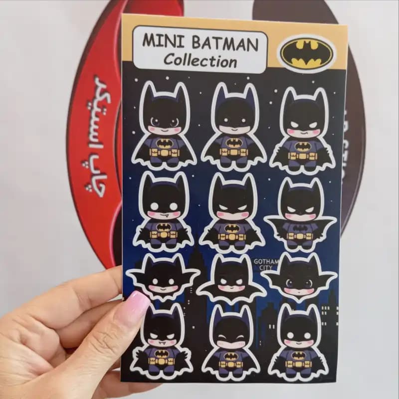 پک استیکر بتمن – MINI BATMAN — تصویر ۲