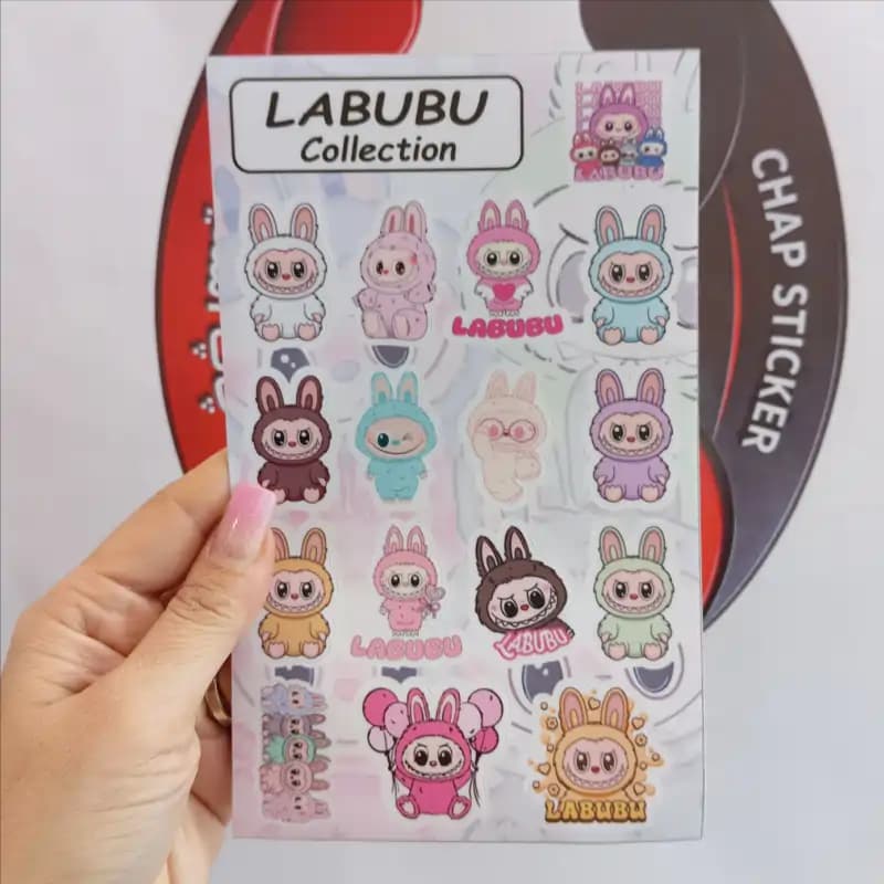 پک استیکر لبوبو – LABUBU
