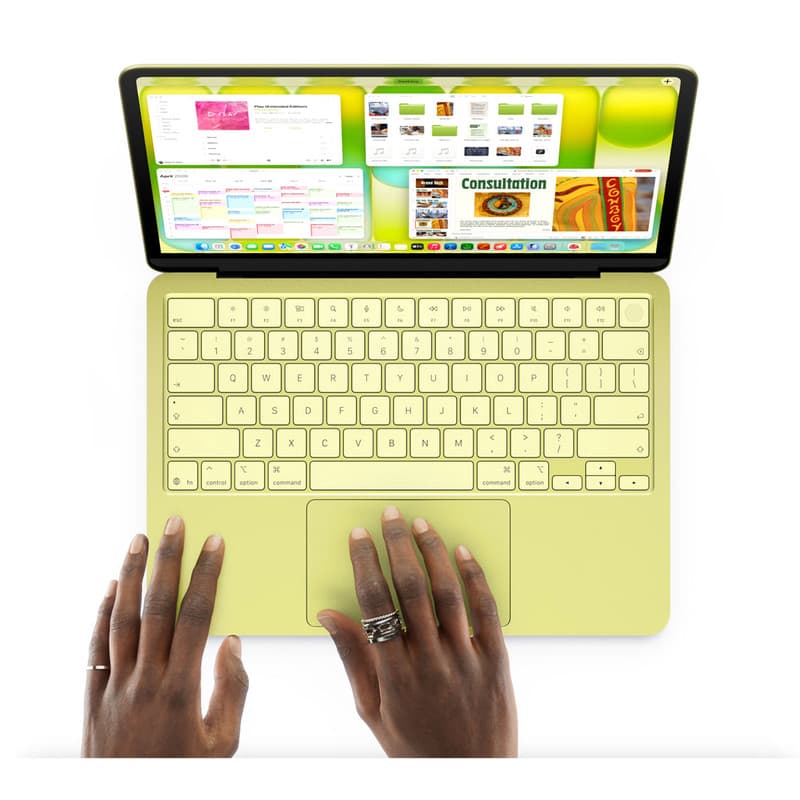 لپتاپ 13 اینچی اپل مدل MacBook Neo با پردازنده A18 Pro، رم 8 گیگابایت، حافظه SSD با ظرفیت 512 گیگابایت، نمایشگر Liquid Retina، وبکم با وضوح 1080 پیکسل، حسگر اثر انگشت و شارژدهی تا 16 ساعت — تصویر ۶