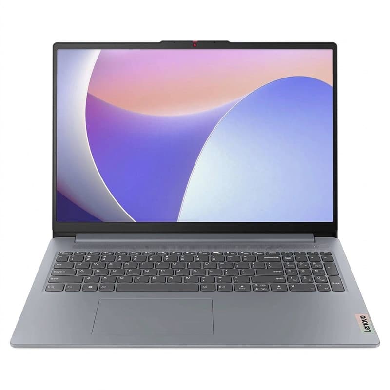 لپ‌تاپ 15.6 اینچی لنوو مدل IdeaPad Slim 3 15IRU8 با رم 8 گیگابایت، حافظه SSD با ظرفیت 512 گیگابایت، نمایشگر Full HD مات، وبکم 720p با درپوش لنز و پشتیبانی از Wi-Fi 6