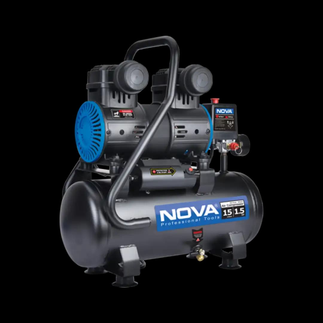 کمپرسور باد سایلنت 15 لیتری نووا مدل NTA-9115