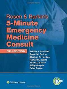 دانلود کتاب Rosen & Barkin’S 5-Minute Emergency Medicine Consult