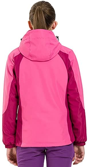 کاپشن کوهنوردی دوپوش نورث فیس کد NF-pink — تصویر ۵