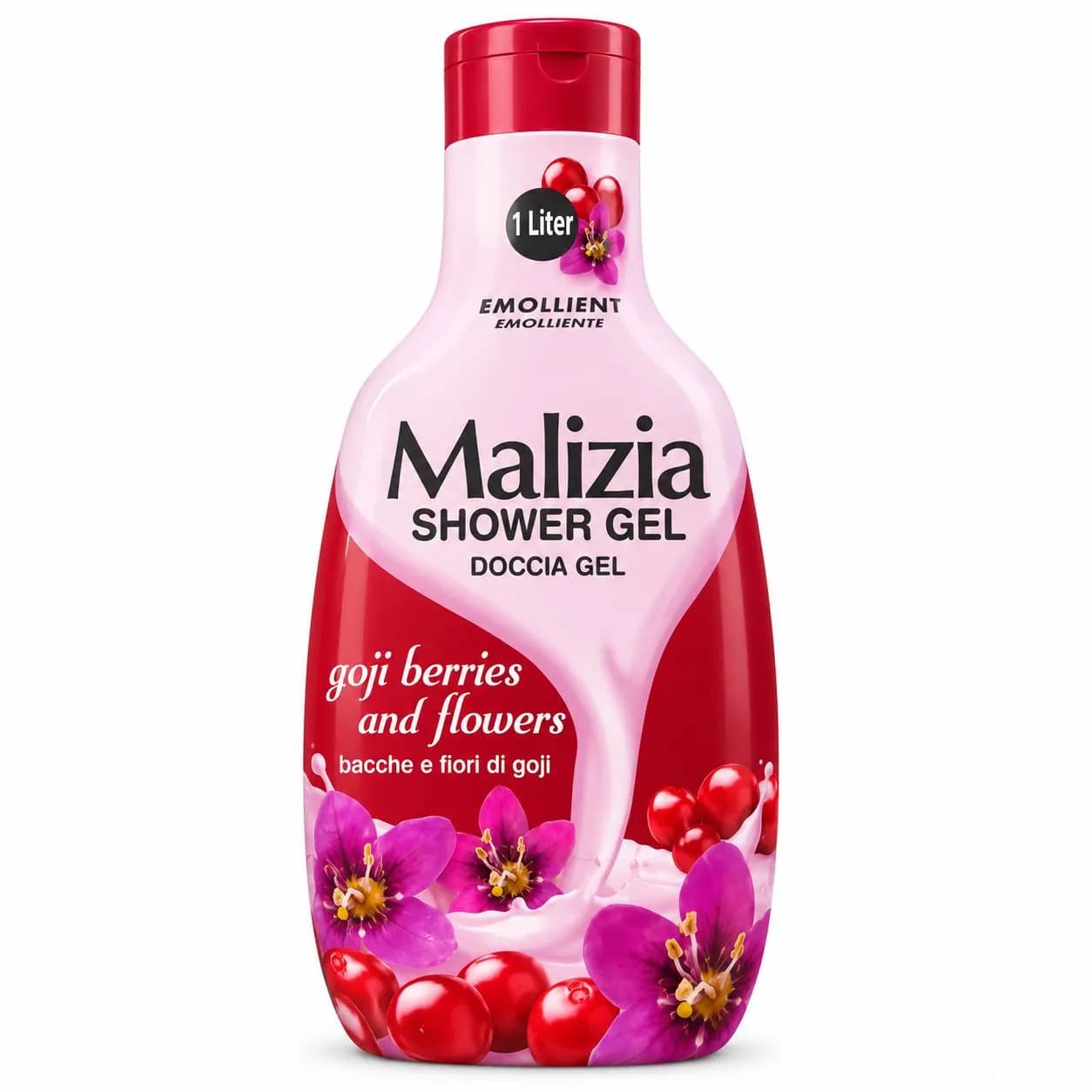 شامپو بدن مالیزیا Malizia Goji Berries & Flowers