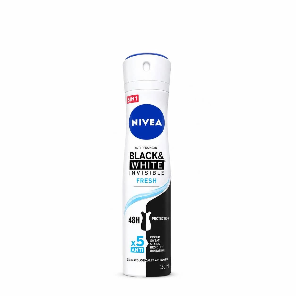 اسپری زنانه نیوآ NIVEA Black & White Invisible Fresh