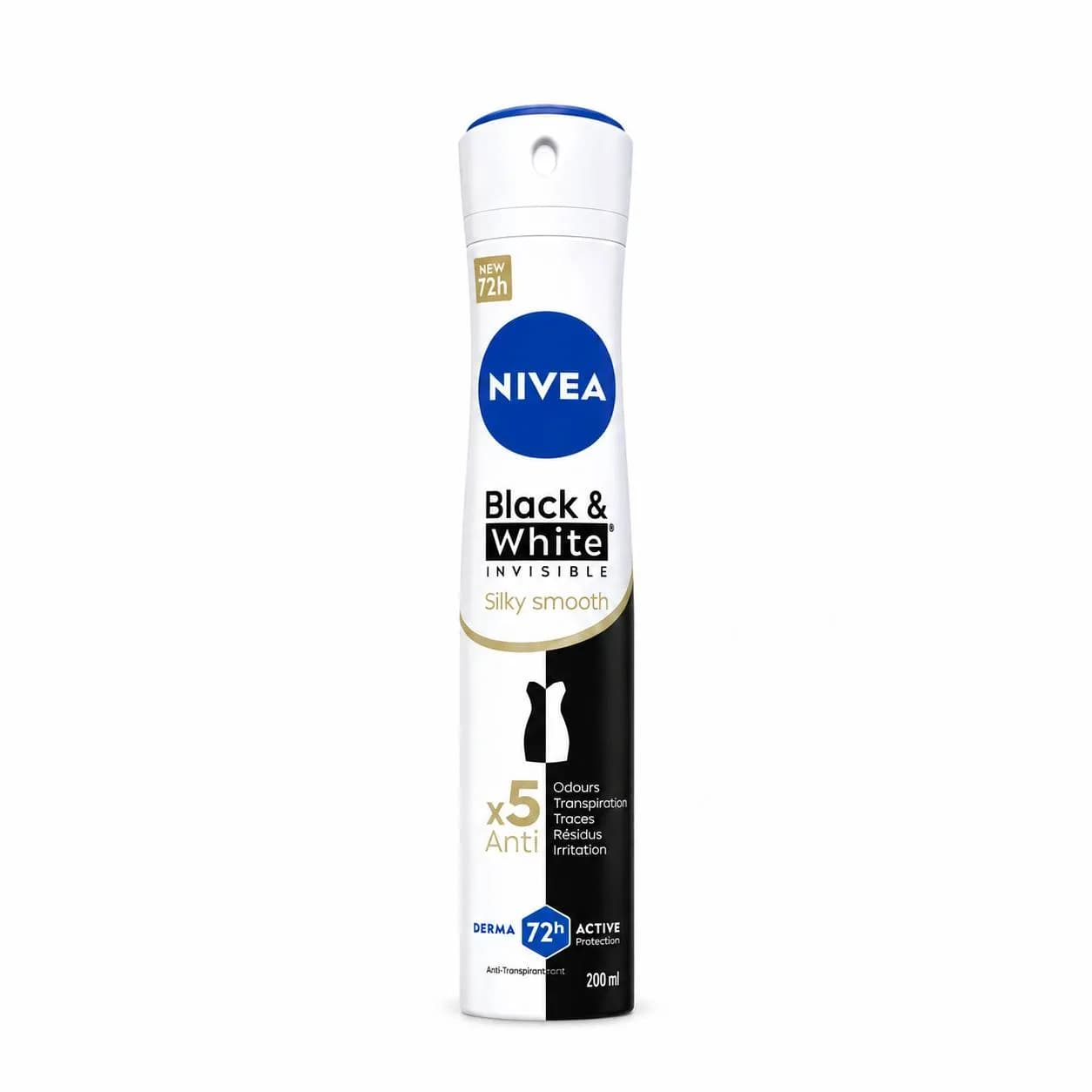 اسپری زنانه نیوآ NIVEA Black & White Silky Smooth