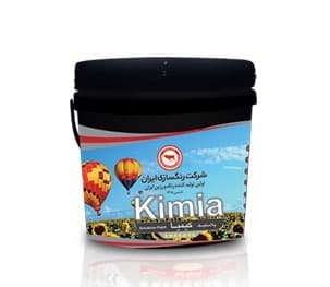رنگ سفید پلاستیک 900 کیمیا دبه
