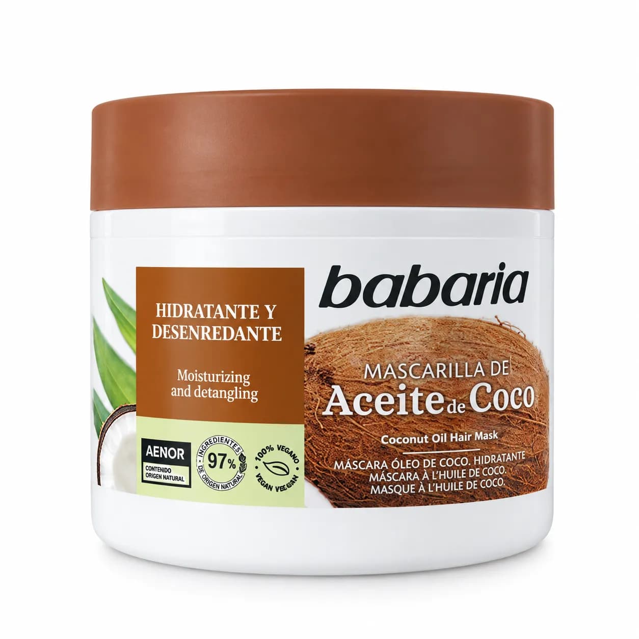 ماسک مو نارگیل باباریا Babaria Coconut Oil Mask