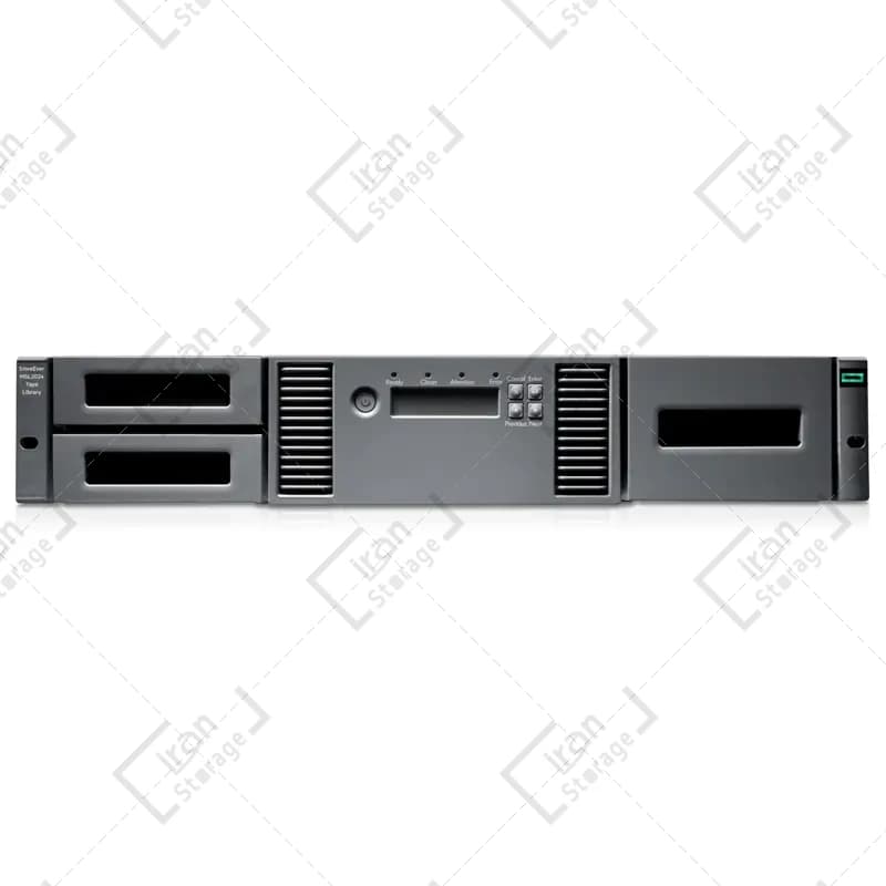 ذخیره ساز تیپ HPE MSL2024 Tape Library (AK379A) — تصویر ۲