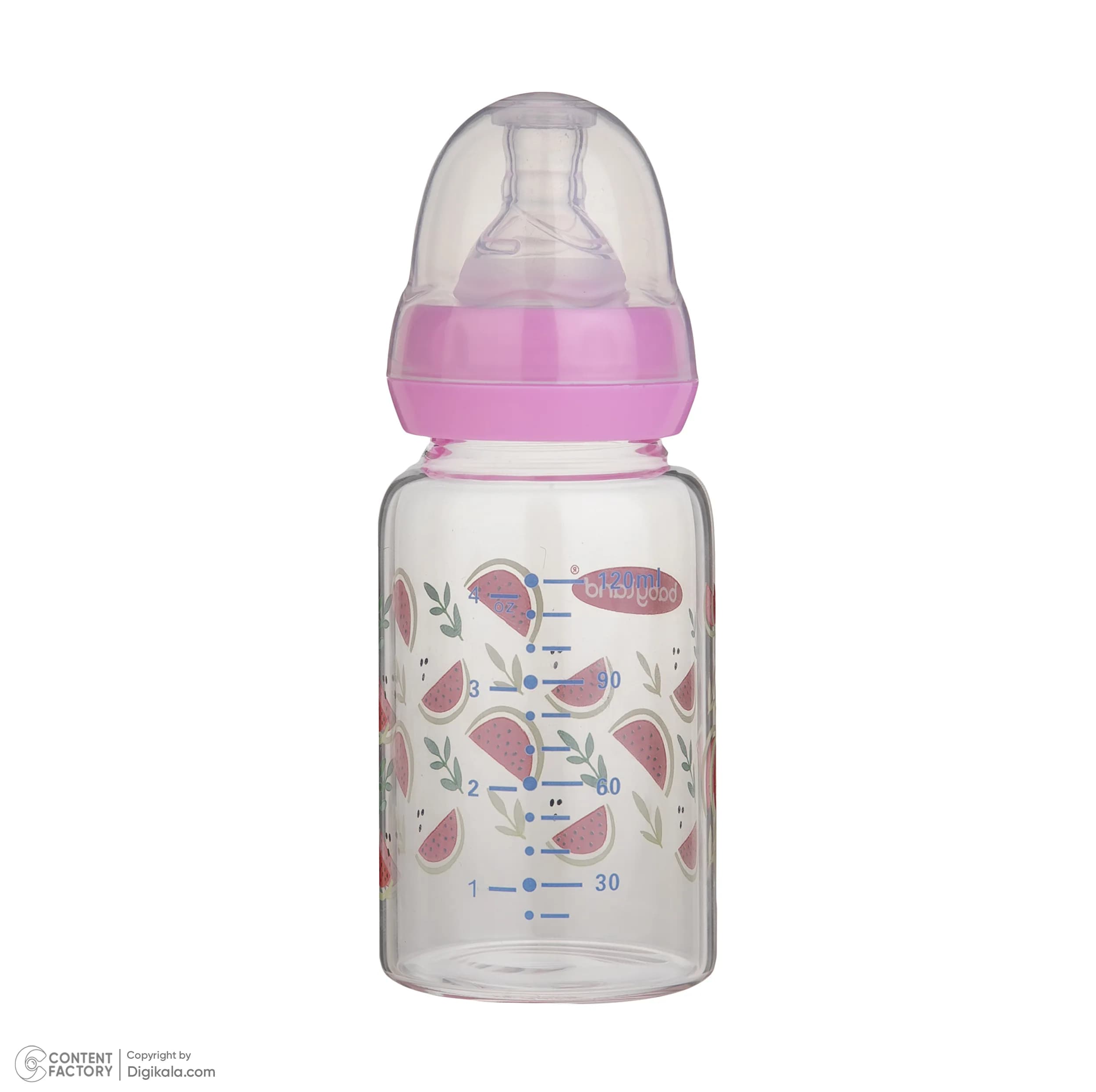 شیشه شیر بیبی لند مدل کلاسیک فندقی پیرکس کد 05421 گنجایش 120 میلی لیتر — تصویر ۵