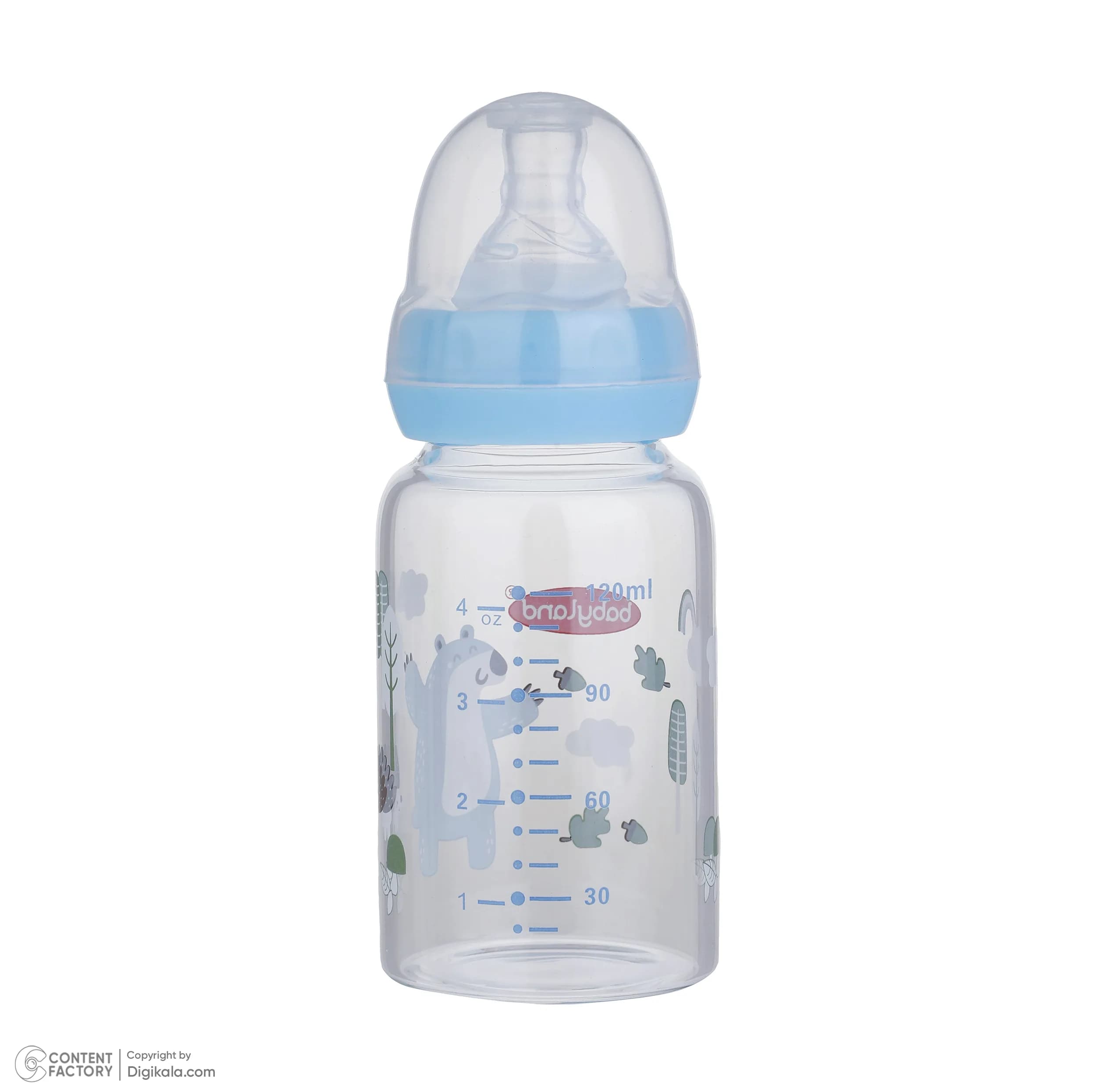 شیشه شیر بیبی لند مدل کلاسیک فندقی پیرکس کد 05422 گنجایش 120 میلی لیتر — تصویر ۶