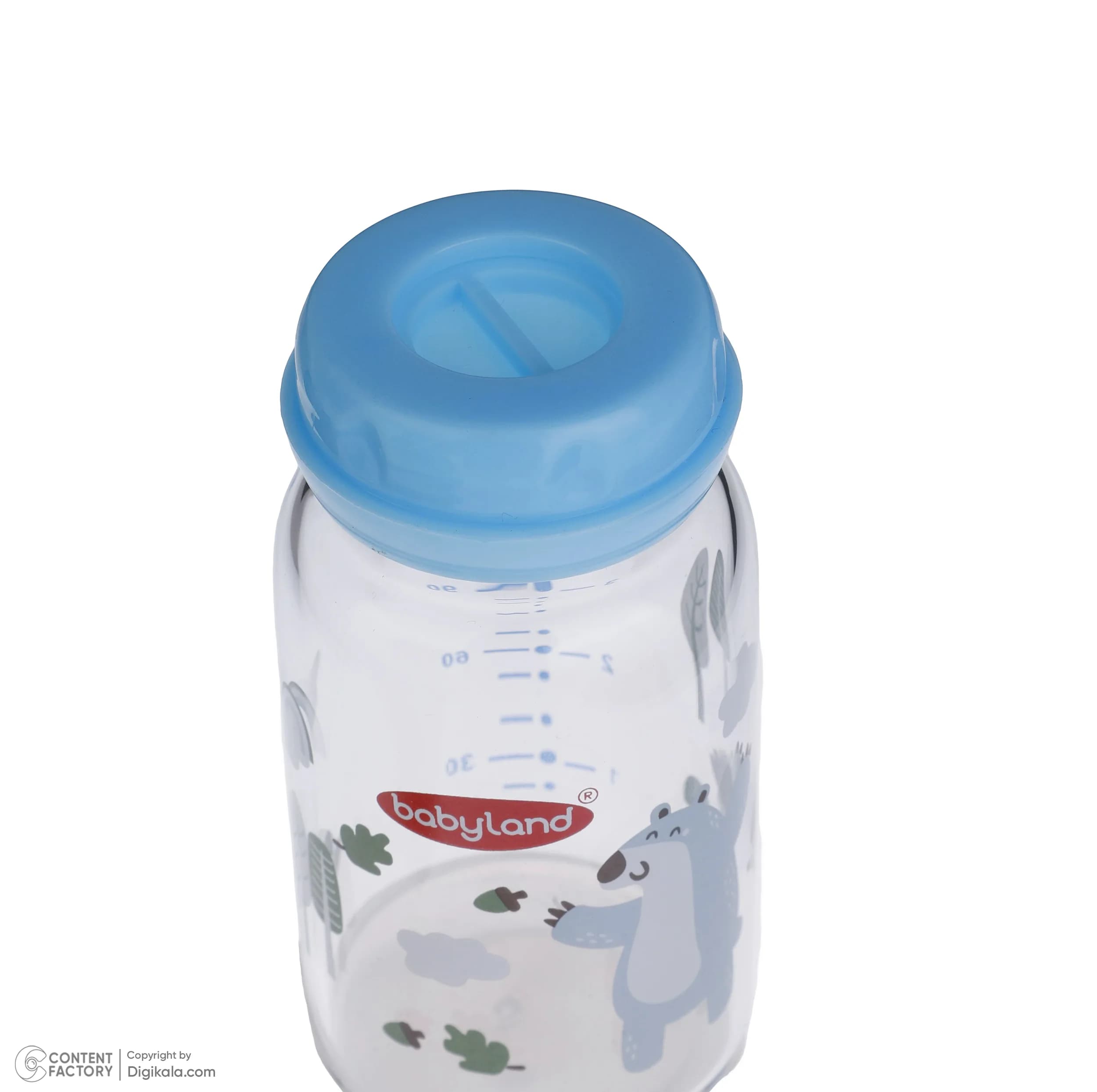 شیشه شیر بیبی لند مدل کلاسیک فندقی پیرکس کد 05422 گنجایش 120 میلی لیتر — تصویر ۳