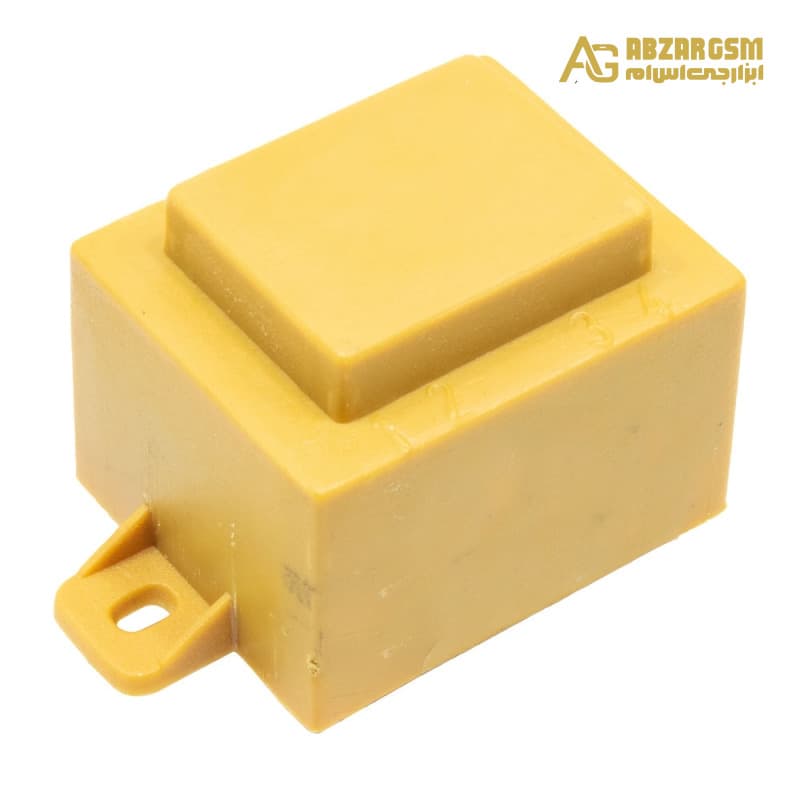 ترانس رو بردی 12 ولت 400 میلی آمپر 12V-400mA اپکسی رزین