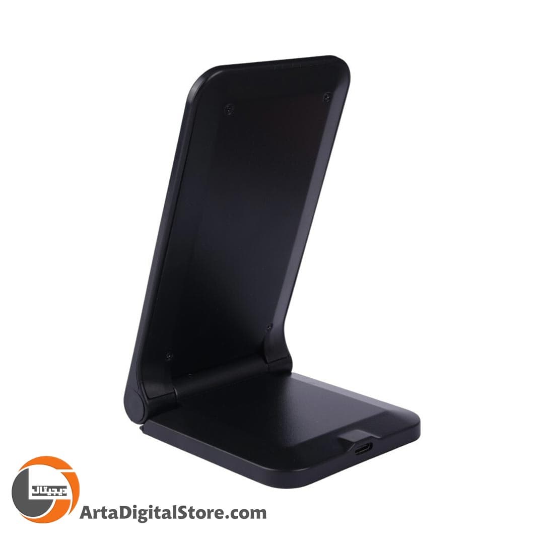 شارژر وایرلس و استند Earldom ET-WC66 15W Wireless Charger Black — تصویر ۲