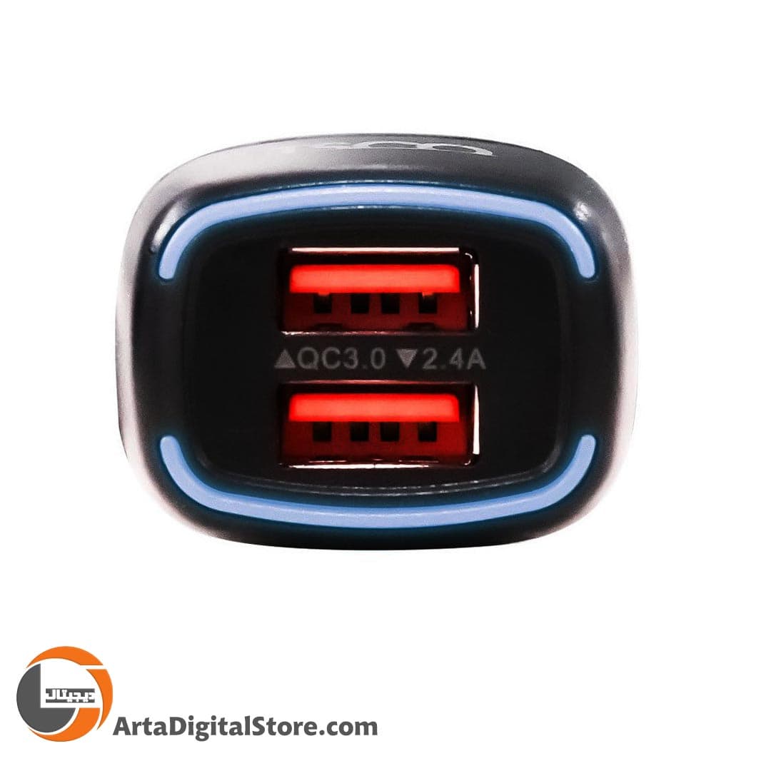 شارژر فندکی تسکو TSCO TCG40 18W Car Fast Charger White — تصویر ۴