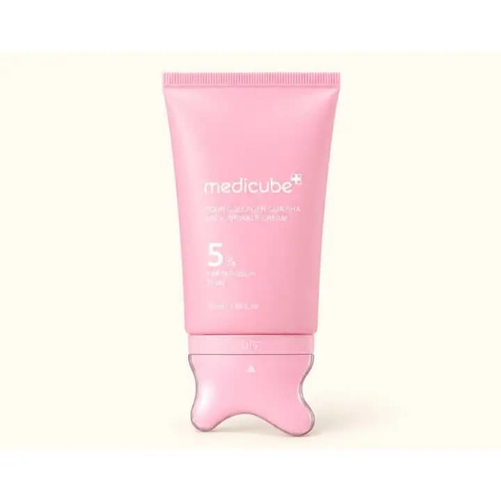 کرم گواشا مديكيوب مدل Medicube PDRN Collagen Gua Sha Cream