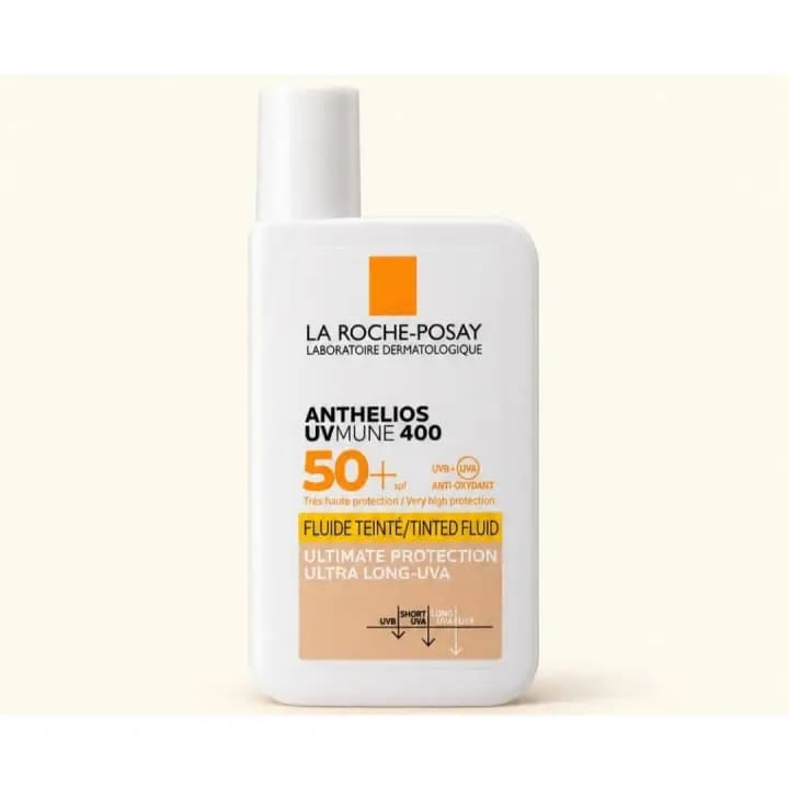 ضد آفتاب رنگی لاروش پوزای مدل La Roche-Posay Anthelios +UVMune 400 SPF 50