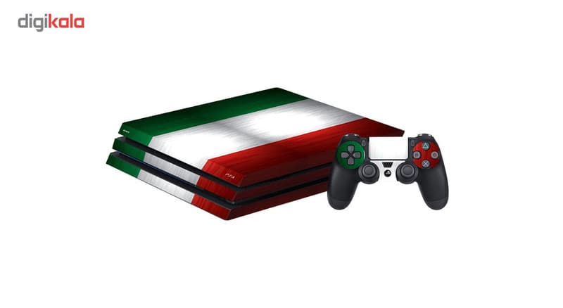 برچسب افقی پلی استیشن 4 گراسیپا طرح Italy — تصویر ۲