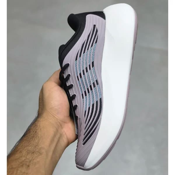آدیداس هایپر بوست پیورچیل یاسی بنفش سفید مشکی adidas Hyper Boost Purechill — تصویر ۳