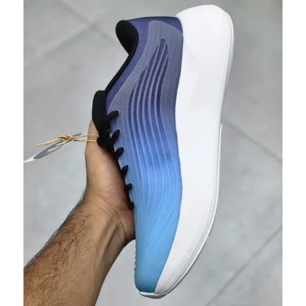 آدیداس هایپر بوست پیورچیل گرادینت آبی مشکی سفید adidas Hyper Boost Purechill — تصویر ۳