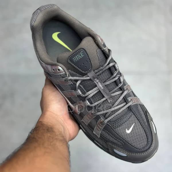 نایک پی 6000 Nike P-6000 Cave Stone Medium Ash Flat Pewter Metallic Silver — تصویر ۲